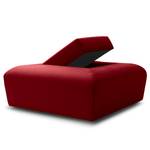 Hocker Miu Magic Samt Sadia: Weinrot