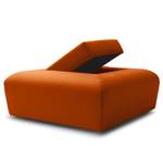 Hocker Miu Magic Velours Sadia: Oranje