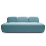 Sofa Miu Magic II mit Rückenlehne S Webstoff Concha: Jeansblau