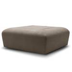 Hocker Miu Magic met rugleuning L Geweven stof Concha: Braun