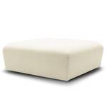 Hocker Miu Magic met hoek-rugleuning Geweven stof Concha: Wit