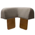 Pouf Miu Magic con schienale angolare Tessuto Concha: braun