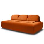 Sofa Miu Magic II mit Rückenlehne S Samt Sadia: Orange