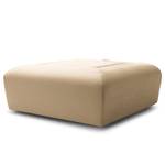 Hocker Miu Magic met rugleuning L Velours Sadia: Beige