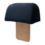 Hocker Miu Magic met rugleuning S Velours Sadia: Donkerblauw