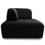 Pouf Miu Magic con schienale angolare Velluto Sadia: antracite