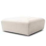 Hocker Miu Magic met rugleuning S Velours Sadia: Wit