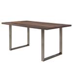 Eettafel Megana Afvalhout look	 - Breedte: 160 cm - Roestvrij staal