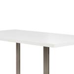 Table Megana Blanc - Largeur : 160 cm - Acier inoxydable