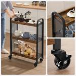 Carrello Bettyhill Marrone / Nero