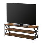 Tv-meubel Molalla bruin/zwart