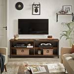 Tv-meubel Leesville bruin/zwart