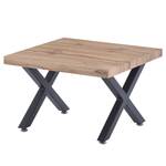 Salontafel Grand Prix acaciahouten look/zwart - Breedte: 60 cm