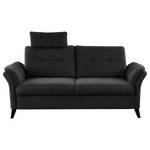 Sofa Wintertime (3-Sitzer) Webstoff Palila: Schwarz