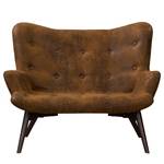 2-Sitzer Sofa BRAZIL Microfaser Goda: Cognac
