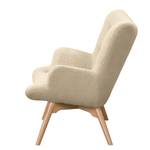 2-Sitzer Sofa BRAZIL Bouclé Stoff Nola: Beige