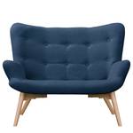 2-Sitzer Sofa BRAZIL Webstoff Ondria: Dunkelblau