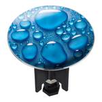Waschbeckenstöpsel Drops Kunststoff / Messing - Blau