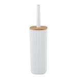 WC-Bürste Rotello Polystyrol / Bambus - Weiß
