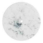 Küchenrollenhalter Marmor Edelstahl / Polyresin - Weiß
