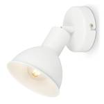 Wandlamp Spoula plaatstaal - 1 lichtbron - Wit