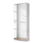 Armadio Mirror Bianco - Larghezza: 74 cm