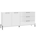 Buffet Ozora II Blanc brillant / Blanc mat