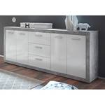 Dressoir Solidus Par wit/betonnen look