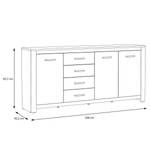 Sideboard Verolme II Eiche Dekor