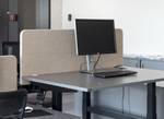 Pannello per scrivania DESK PANEL Beige - Larghezza: 120 cm