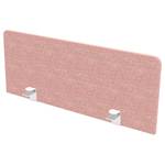 Pannello per scrivania DESK PANEL Rosa salmone - Larghezza: 120 cm