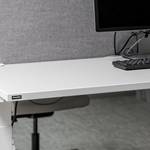 Verstellbarer Schreibtisch eModel 2.0 (Elektrisch höhenverstellbar) - Weiß - Breite: 120 cm - Höhenverstellbar