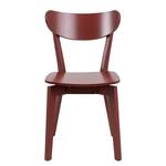 Chaises Rigby (lot de 2) Rouge bourgogne