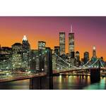 Fototapete New York City Papier - Mehrfarbig