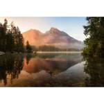 Fotobehang Mountain Lake vlies - 3,84cm x 2,6cm