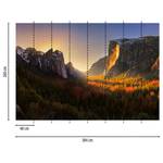 Papier peint Yosemite National Park Intissé - 3,84 x 2,6 cm - Largeur : 3.8 cm