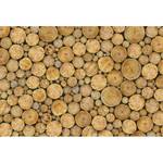 Fotobehang Logs Hout Boom vlies - 3,84cm x 2,6cm