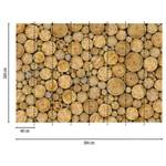 Fotomurale Fotomurale Tronchi d’albero Tessuto non tessuto -  3,84cm x 2,6cm