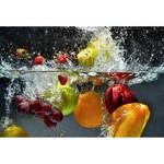 Fototapete Refreshing Fruit Bunt Gelb Vlies - Mehrfarbig