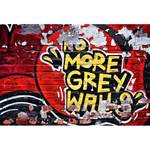 Fotomurale No More Grey Walls Graffitti Tessuto non tessuto -  3,84cm x 2,6cm