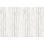 Fotobehang White Wooden Wall vlies - 3,84cm x 2,6cm