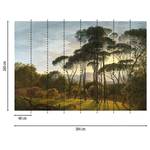 Fotomurale Foresta dipinta Tessuto non tessuto -  3,84cm x 2,6cm