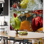 Fototapete Obst Wasser Küche Vlies - Mehrfarbig