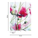 Fotobehang Watercolour Flower vlies - 1,92cm x 2,6cm