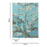 Fotomurale Van Gogh Almond Blossom Arte Tessuto non tessuto - Blu / Grigio - 1,92cm x 2,6cm