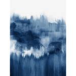 Fotobehang Onderwater vlies - wit / blauw - 1,92cm x 2,6cm - Blauw/wit