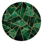 Papier peint Dark Green Emeralds Intissé - Vert / Gold - 1,4 x 1,4 cm