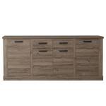 Sideboard Temuco Eiche Dunkel Dekor