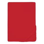 Frottee-Stretch-Spannbettlaken 0012344 Frottee - Rot - 90-100 x 200 cm