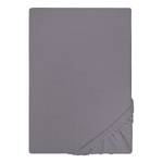 Drap housse en jersey 0077155 Jersey de coton - Gris argenté